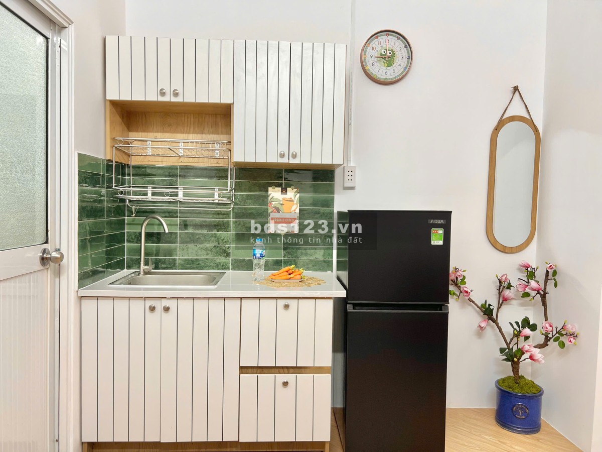 Căn hộ 1 phòng ngủ, PK siêu sang đủ nội thất 50 Trường Sơn quận Tân Bình (đi bộ qua sân bay)
