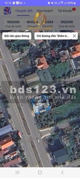 Bán lô đất đầu ve 2 mặt đường đôi Lê Thái Tổ, 324m², 18m mặt
