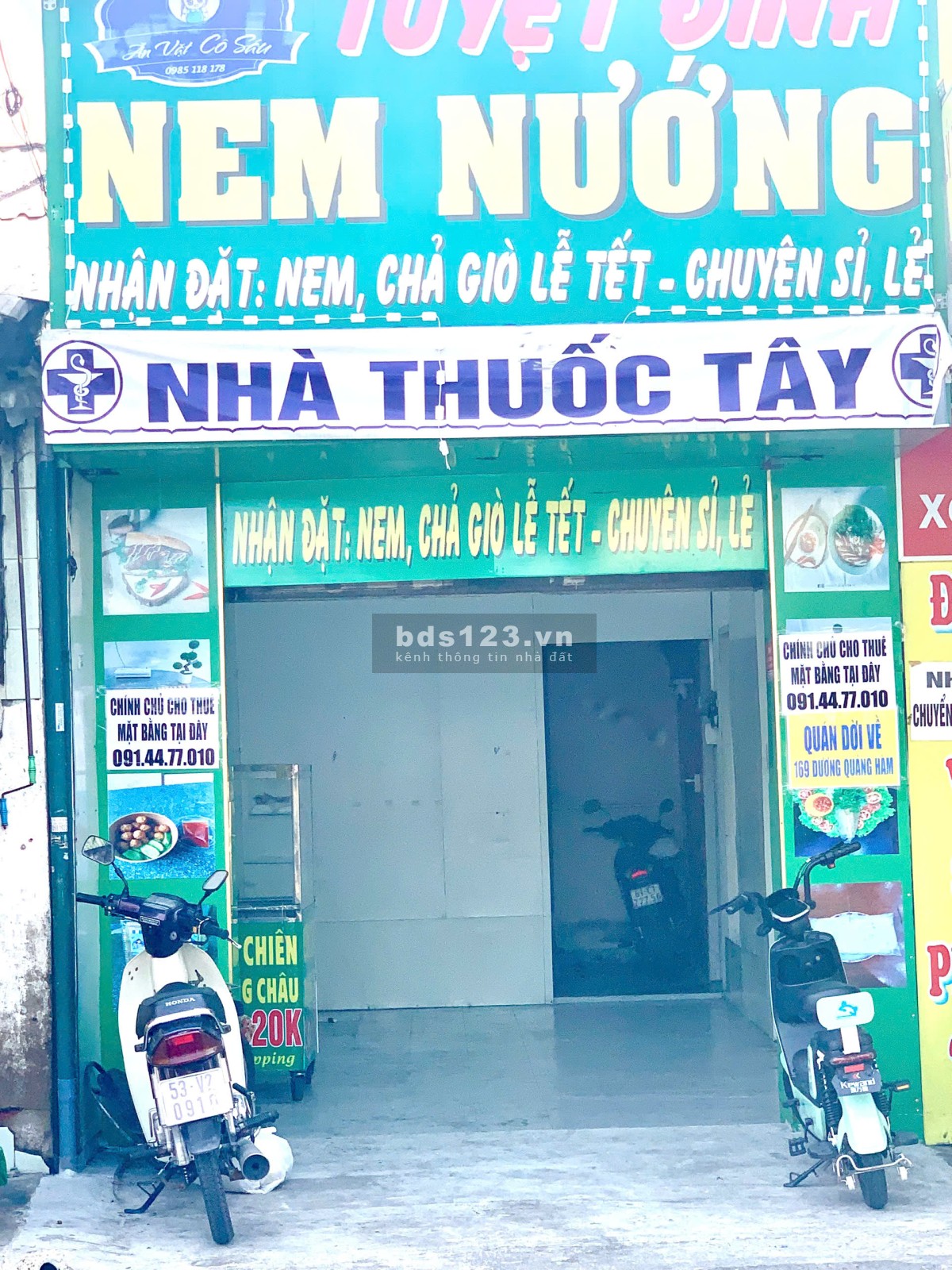 Mặt bằng kinh doanh đối diện cổng chính chợ An Nhơn, Lê Đức Thọ