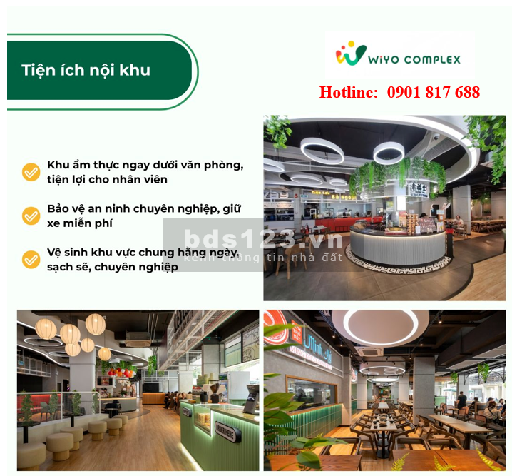 Cơ hội sở hữu văn phòng đẹp tại WiYO Complex khu phức hợp…