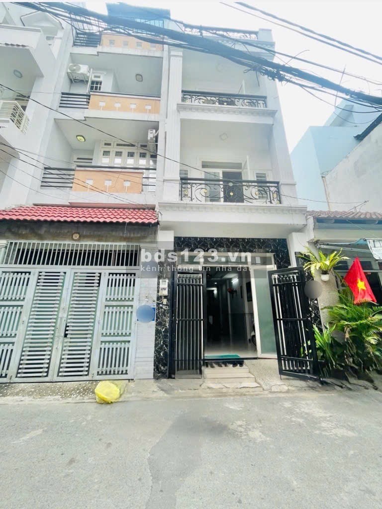 Tân Hương, Tân Quý, Tân Phú – Nhà 4 tầng, 61m² (4x15) – Hẻm 8m, ôtô vào tận nhà – Nhỉnh 8 tỷ còn TL