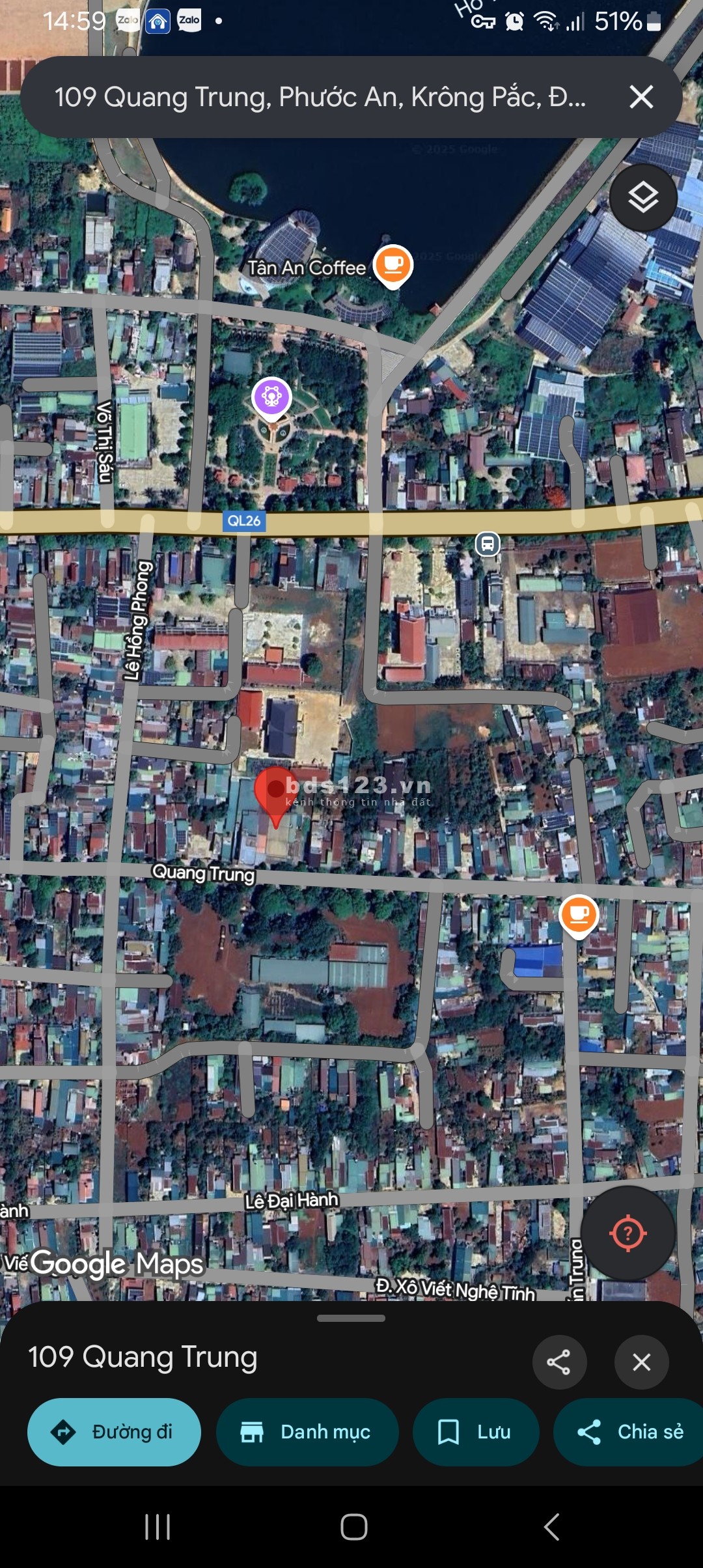 Cho thuê "Nhà Sách tự chọn Phước An"