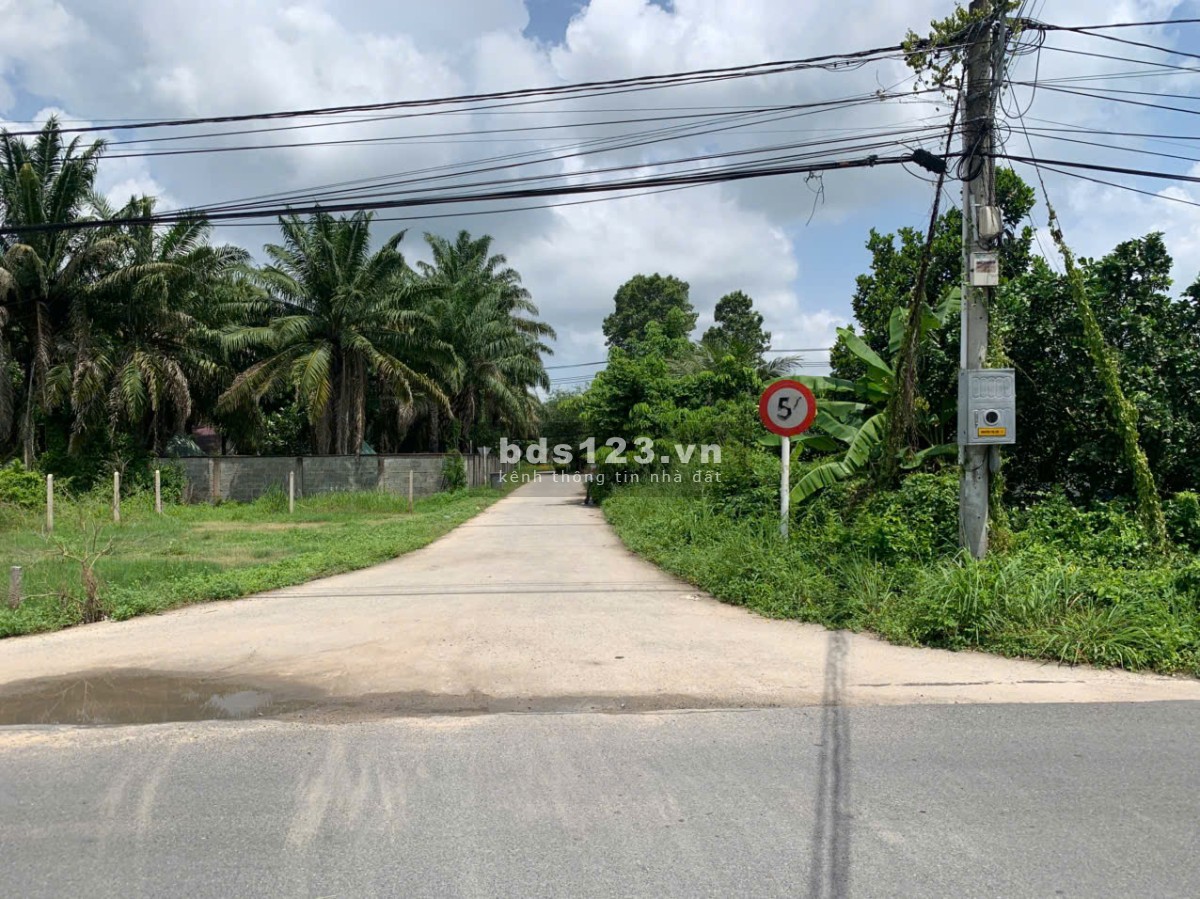 Lô góc 2 mặt tiền ngang 8m gần đường Nguyễn Thị Rành Nhuận Đức, Củ Chi. Giá 920tr