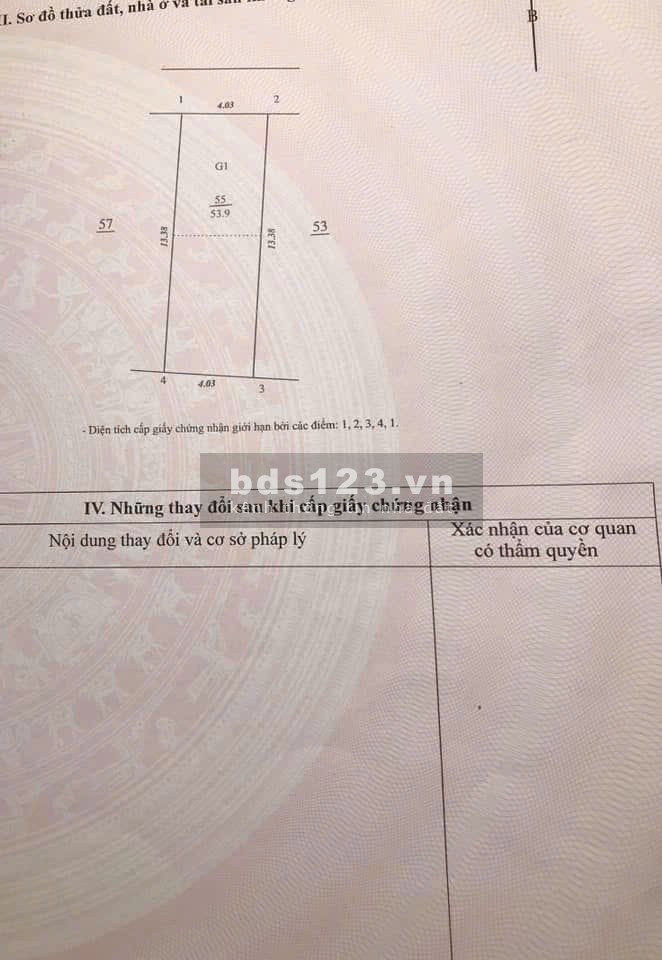 Nhà Vũ Hữu Thanh Xuân 54m2x4 tầng, gara ô tô, giá 18.5 tỷ