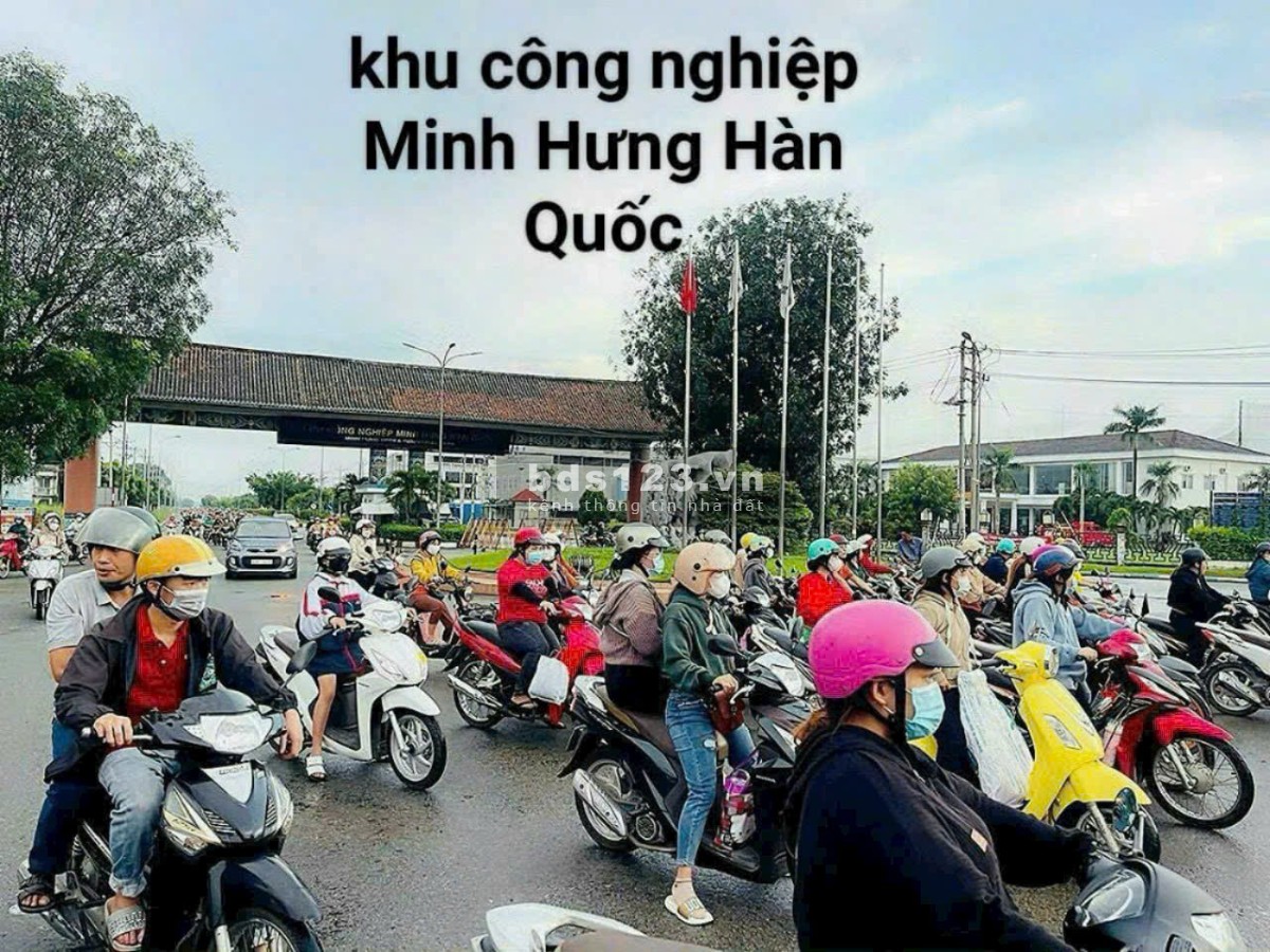 Bán đất nền ngay khu công nghiệp Minh Hưng 3 P Chơn Thành Tỉnh Đồng Nai mới,