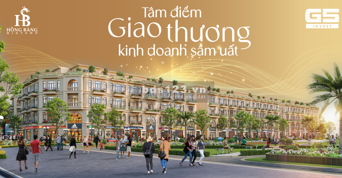 Siêu phẩm đẳng cấp Hồng Bàng Midtown - giá chỉ từ 5.3 tỷ -…