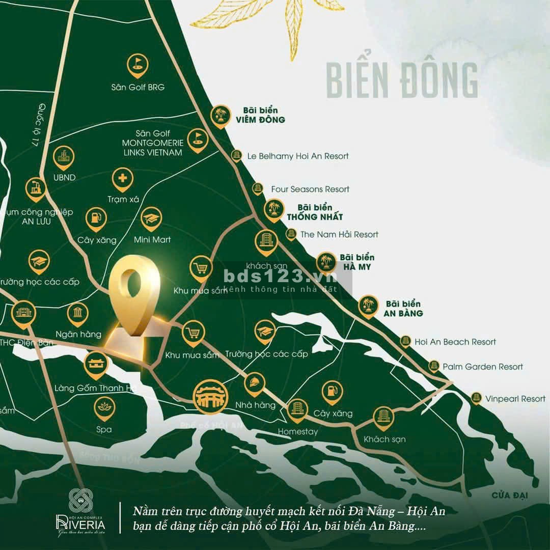 RIVERIA HỘI AN – ĐẤT NỀN SỔ ĐỎ LIỀN KỀ