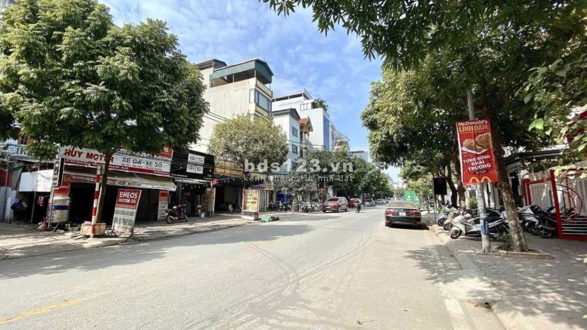Bán nhà phố Bùi Quốc Khái – Tây Nam Linh Đàm 129m, mặt tiền…