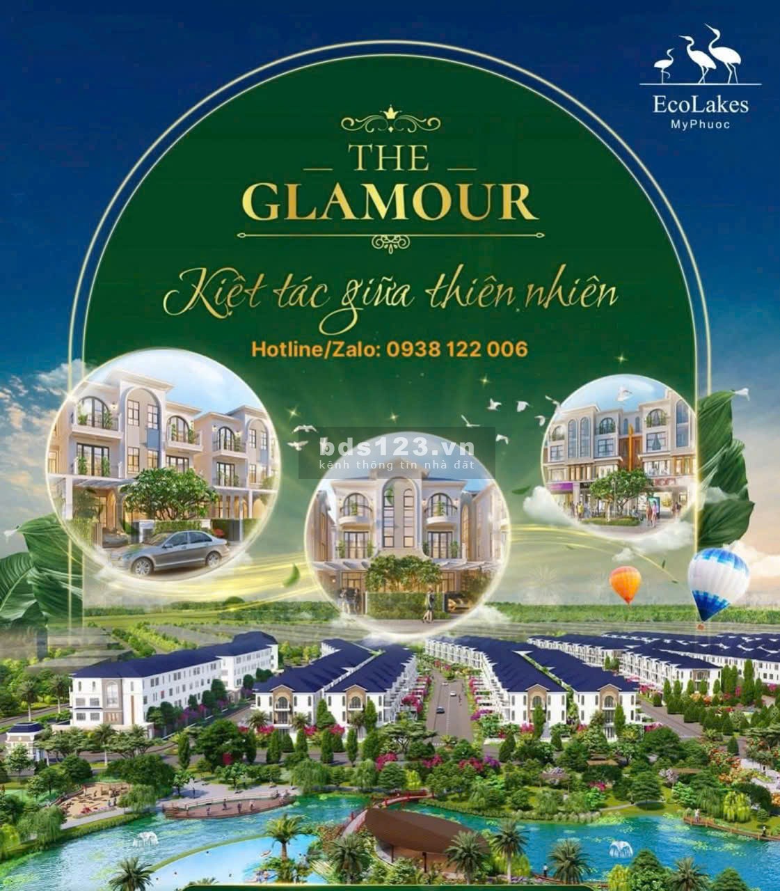 Dự án Glamour khu đô thị sinh thái chuẩn phong cách Châu Âu