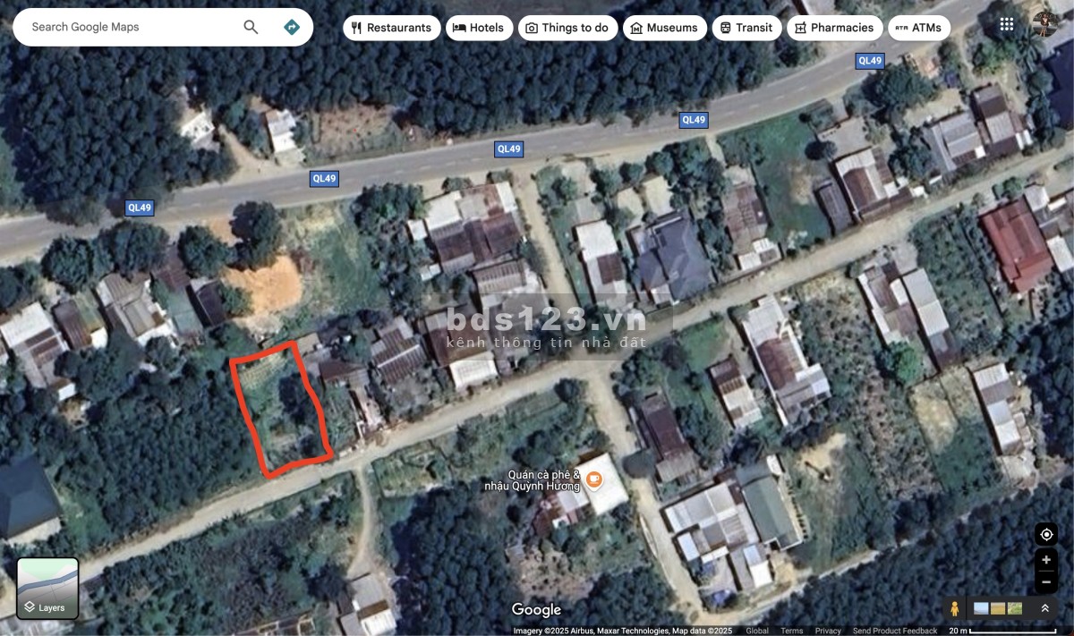 Đất Thổ cư gần 400m2 ven Huế cách cầu Tuần 3km, cách TTTP 15km