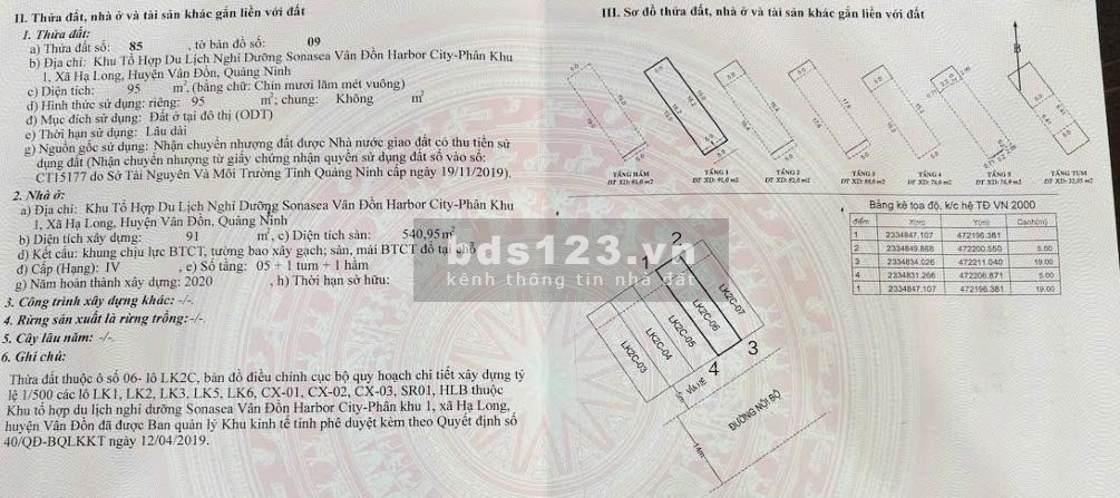Cần bán nhà đất cực đẹp trong Khu Tổ Hợp Du Lịch Nghỉ…