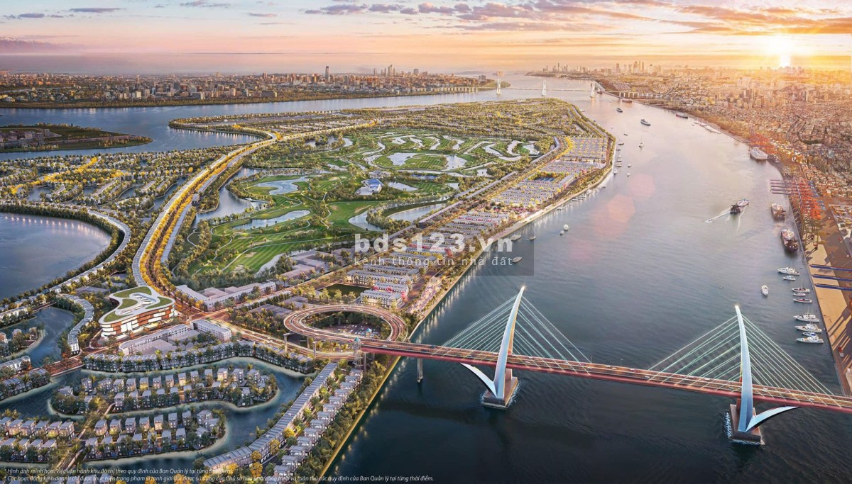 Biệt thự liền kề 4 tầng – Sau nhà là biển, đối diện sân golf, nằm trên trục đường 51m