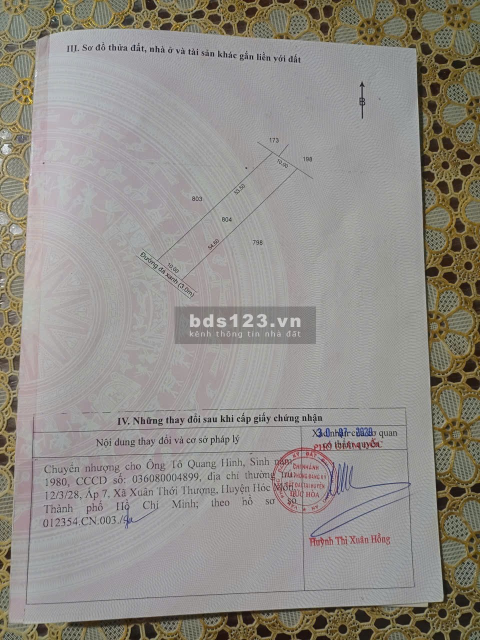 Bán nhà 550 triệu Mỹ Hạnh Bắc, Đức Hòa LA