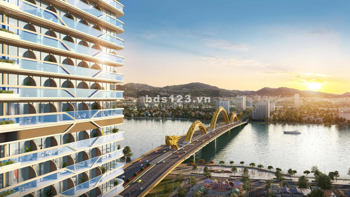 Độc quyền căn 1PN rẻ nhất giỏ hàng The Legend Đà Nẵng - Tặng gói nội thất 300 tr - Chiết khấu 12%