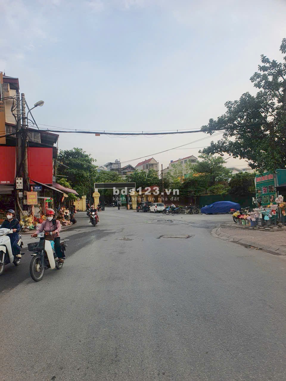 Bán đất có sẵn cửa hàng đang cho thuê. An Đào Trâu Quỳ