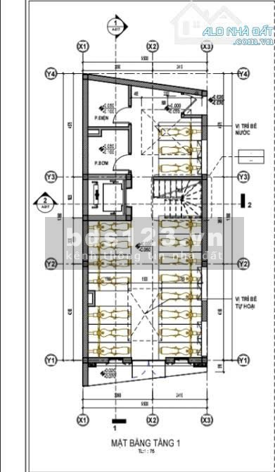 Chính chủ gửi bán tòa căn hộ dịch vụ 7 tầng – Căn góc…