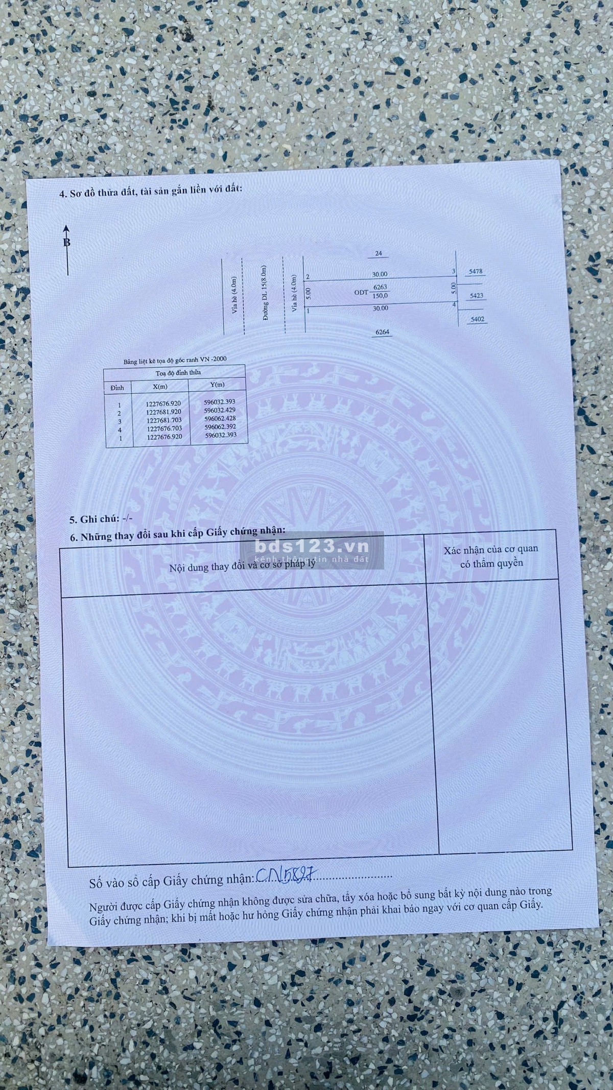 Cần Bán Lô Đất Khu L Đương DL15 Mỹ Phước 3, SHR, D.tich 5x30,…