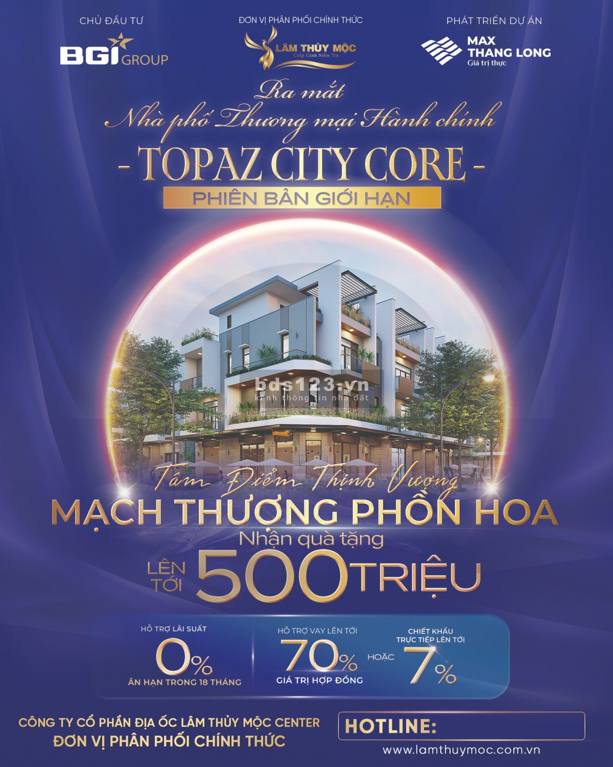 Bán gấp shophouse Topaz City Core – Sở hữu ngay chỉ 13,x tỷ