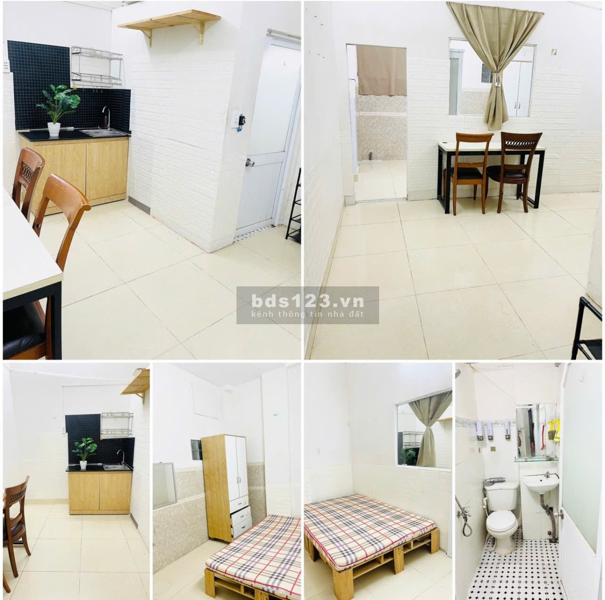 CHDV 1PN tách bếp tầng trệt đường Giải Phóng Tân Bình chỉ…