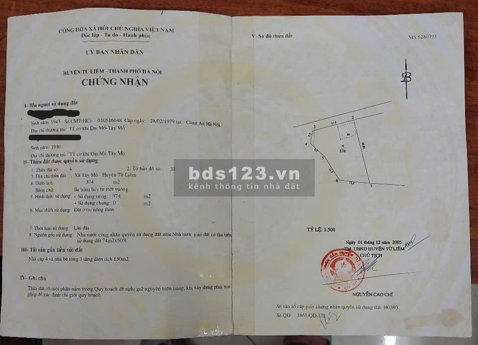 Bán gấp đất thổ cư, sổ đỏ chính chủ (1 chủ) tại Nhuệ…