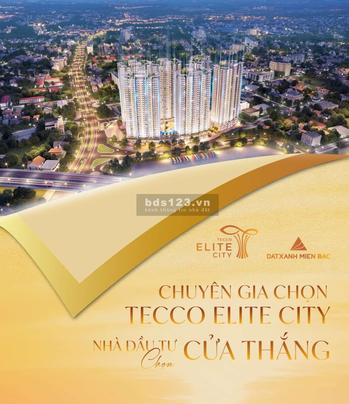 Bán căn hộ 2 phòng ngủ tại chung cư Tecco Elite Thái Nguyên