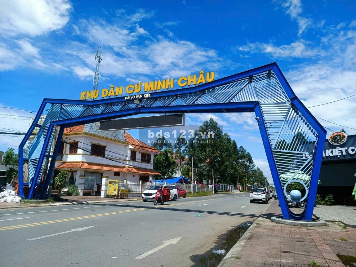 Bán đất nền KDC Minh Châu, QL 1A , giá cực chất 10.6 triệu/m2,100m