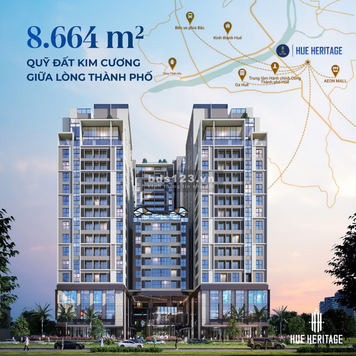 Hue Heritage - Căn hộ hạng sang giữa lòng Cố Đô