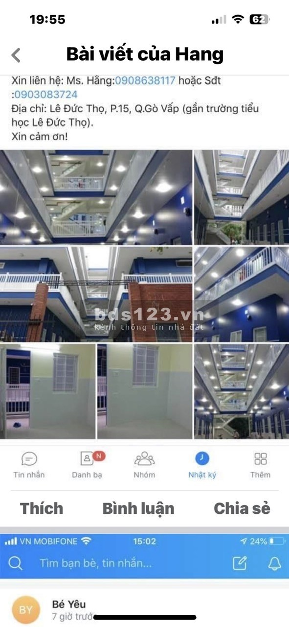 Cho thuê phòng trọ, nhà trọ tại Gò Vấp, Hồ Chí Minh - 3…