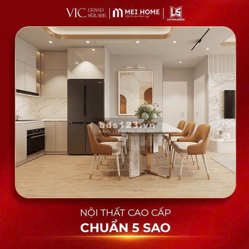 Bán căn hộ chung cư VIC Grand Square đường Hùng Vương, Việt Trì 2,7 tỷ đồng.