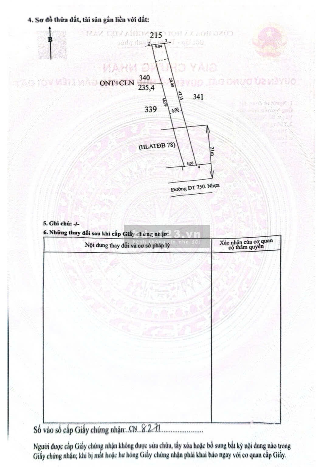 Đất đẹp giá tốt – ĐT750, Dầu Tiếng, Bình Dương