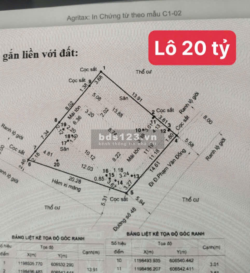 Chính chủ bán gấp 2 lô đất VIP ngay trung tâm Thủ Đức