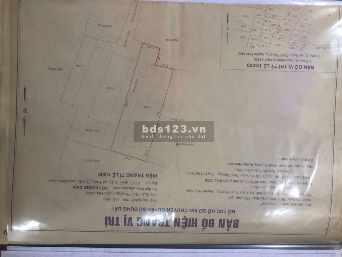 Bán nhà ~60m² có gác, 3PN, gần chợ–trường–UBND Xuân Thới…