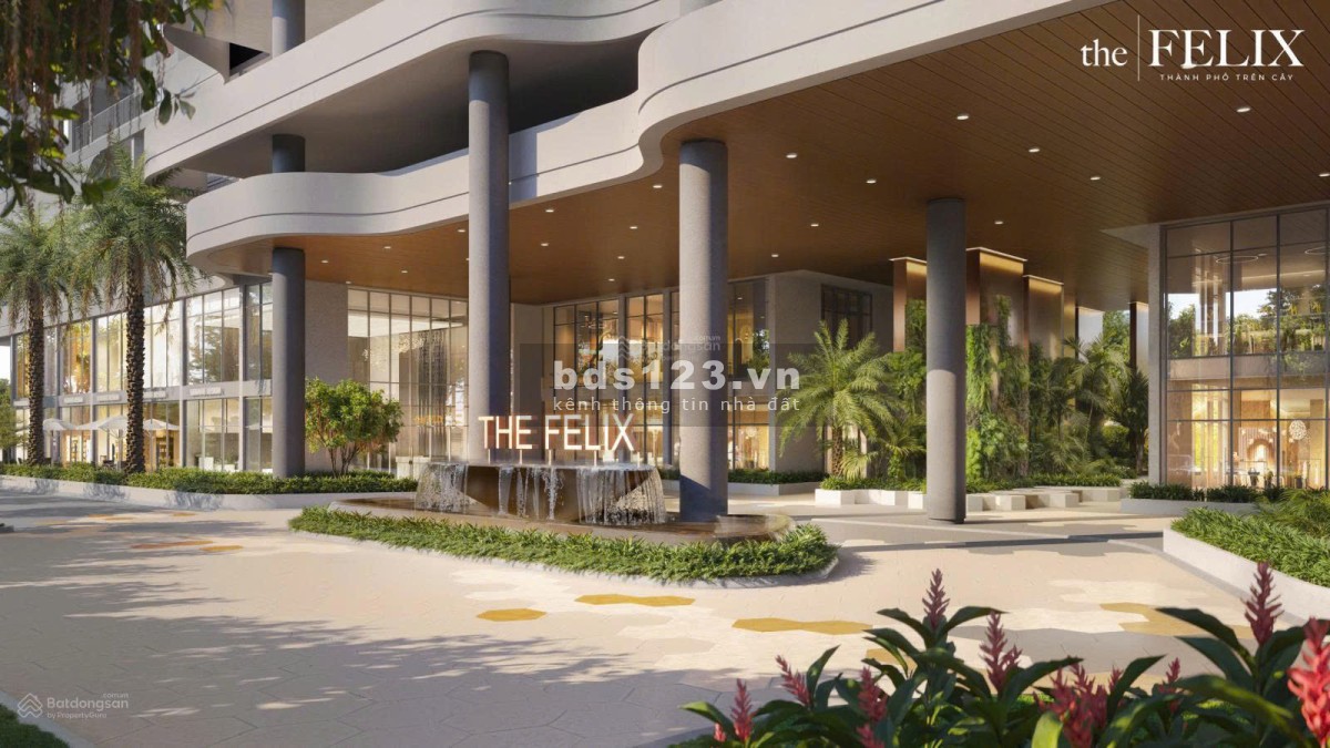 Bán căn hộ tầng 37 DT 62m2 2PN 2WC dự án THE FELIX Bình Dương