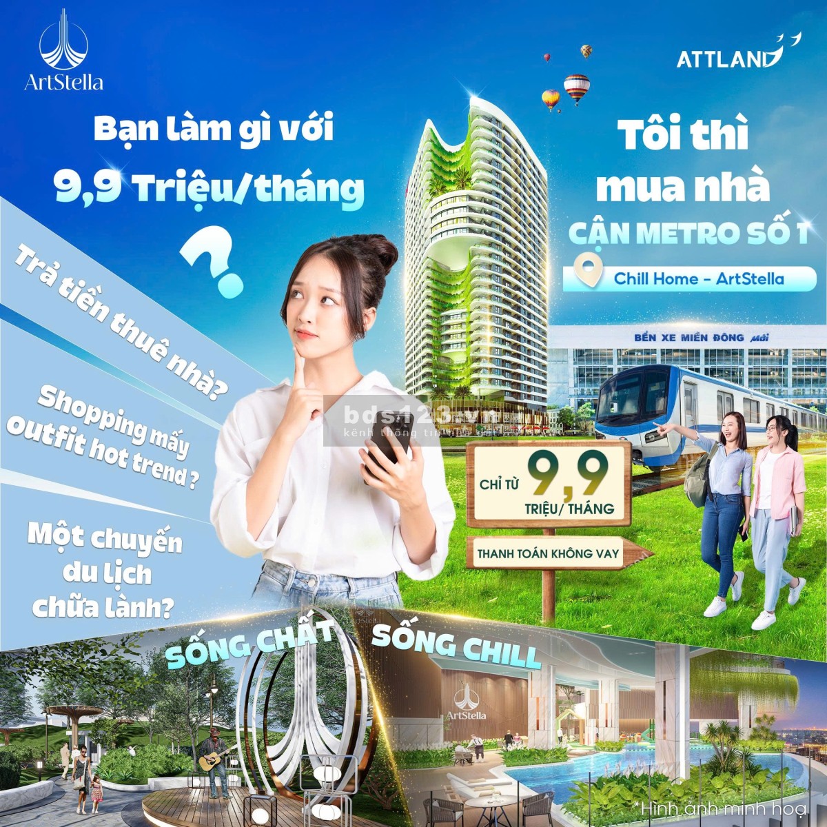Căn hộ ArtStella đối diện ga METRO - SUỐI TIÊN liền kề LÀNG…