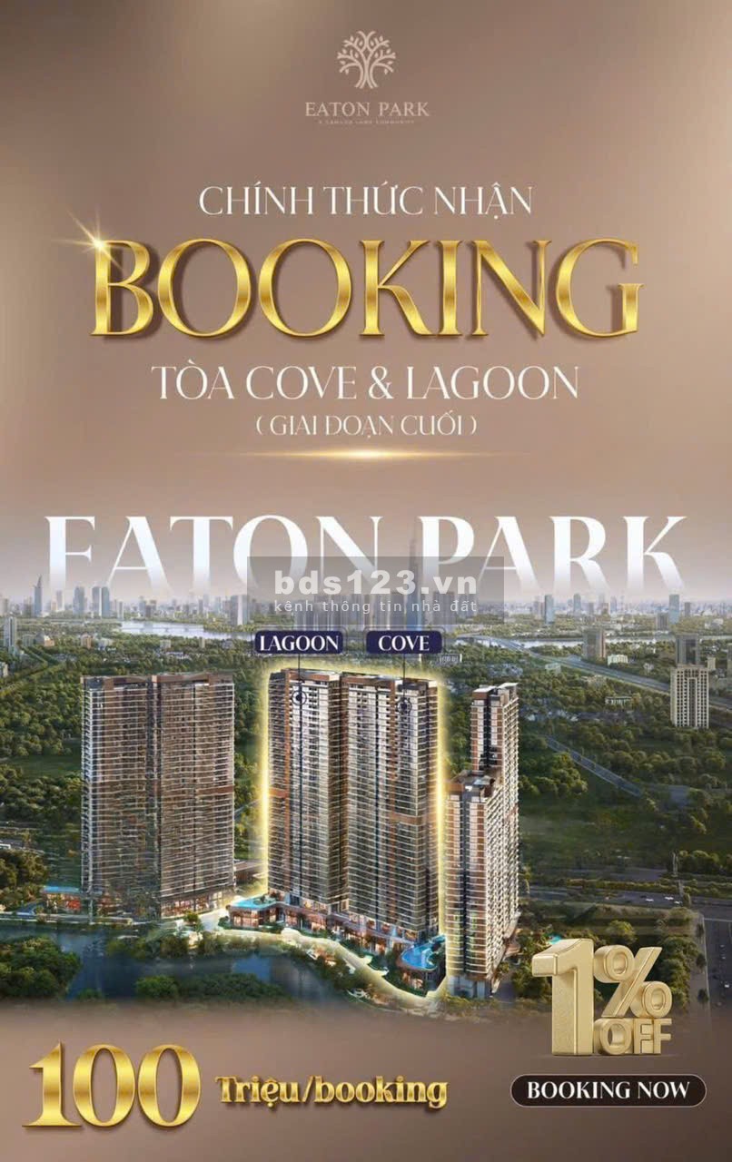 Căn hộ cao cấp Eaton Park - Nơi những em bé lông xù luôn…