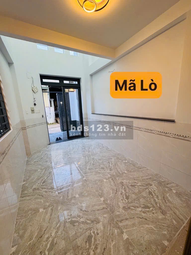 Bán nhà căn góc 2 mặt tiền Mã Lò P BTĐ A Bình Tân hẻm xe hơi 8m
