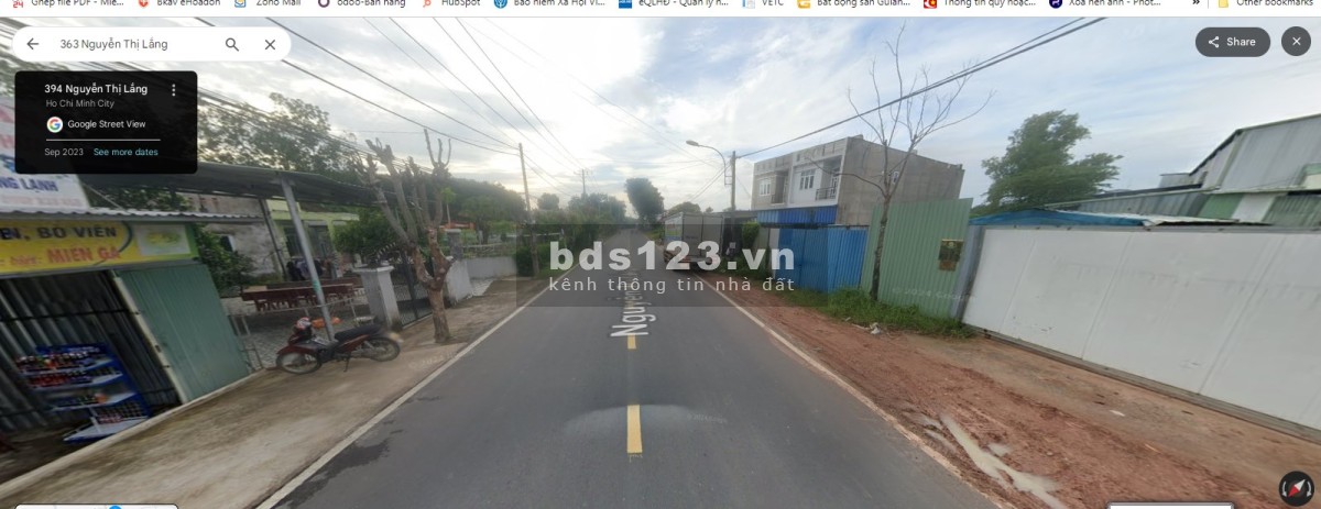 Cho Thuê Đất Trống Mặt Tiền Đường Nguyễn Thị Lắng
