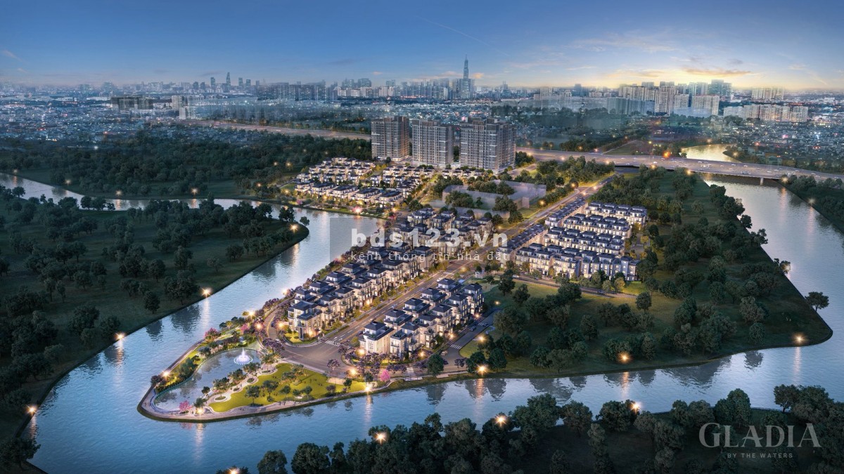 Biệt thự Sân Vườn - Quận 2 ( Hướng Đông Nam- View Sông)