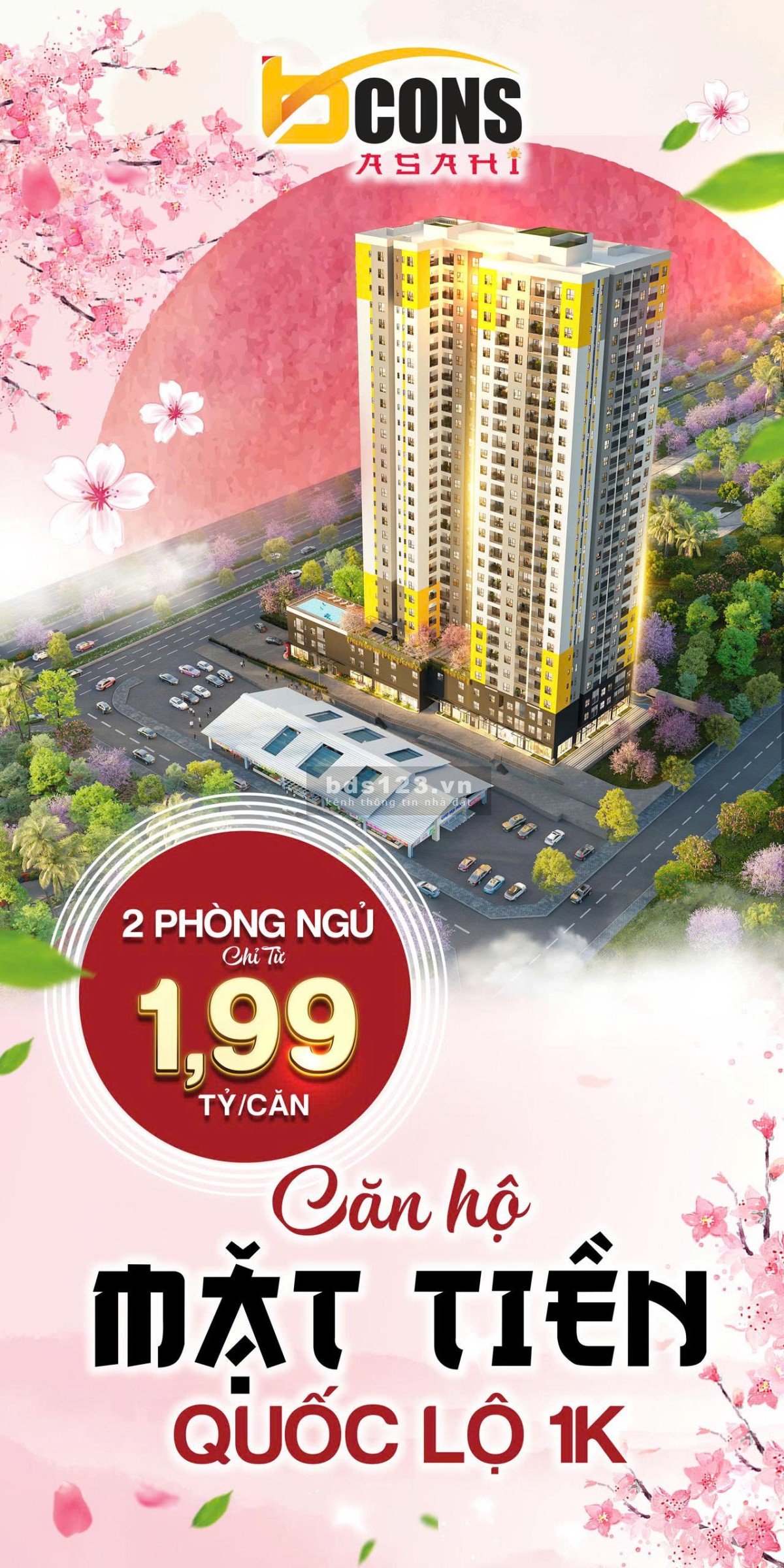 Chỉ với 360 triệu sở hữu căn hộ Nhật Bản ngay mặt tiền…