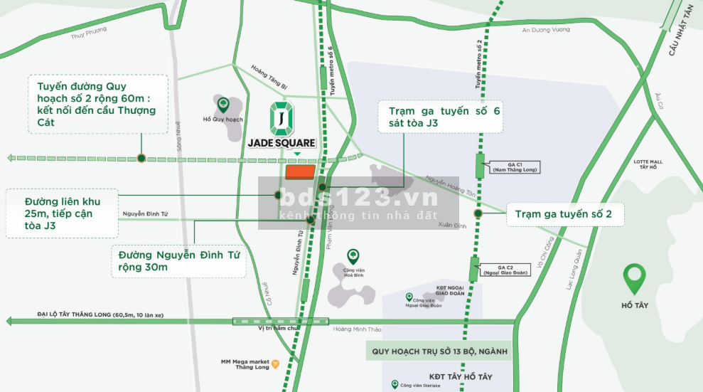 Bán căn hộ cao cấp Jade Square – Tâm điểm sống chuẩn xanh…
