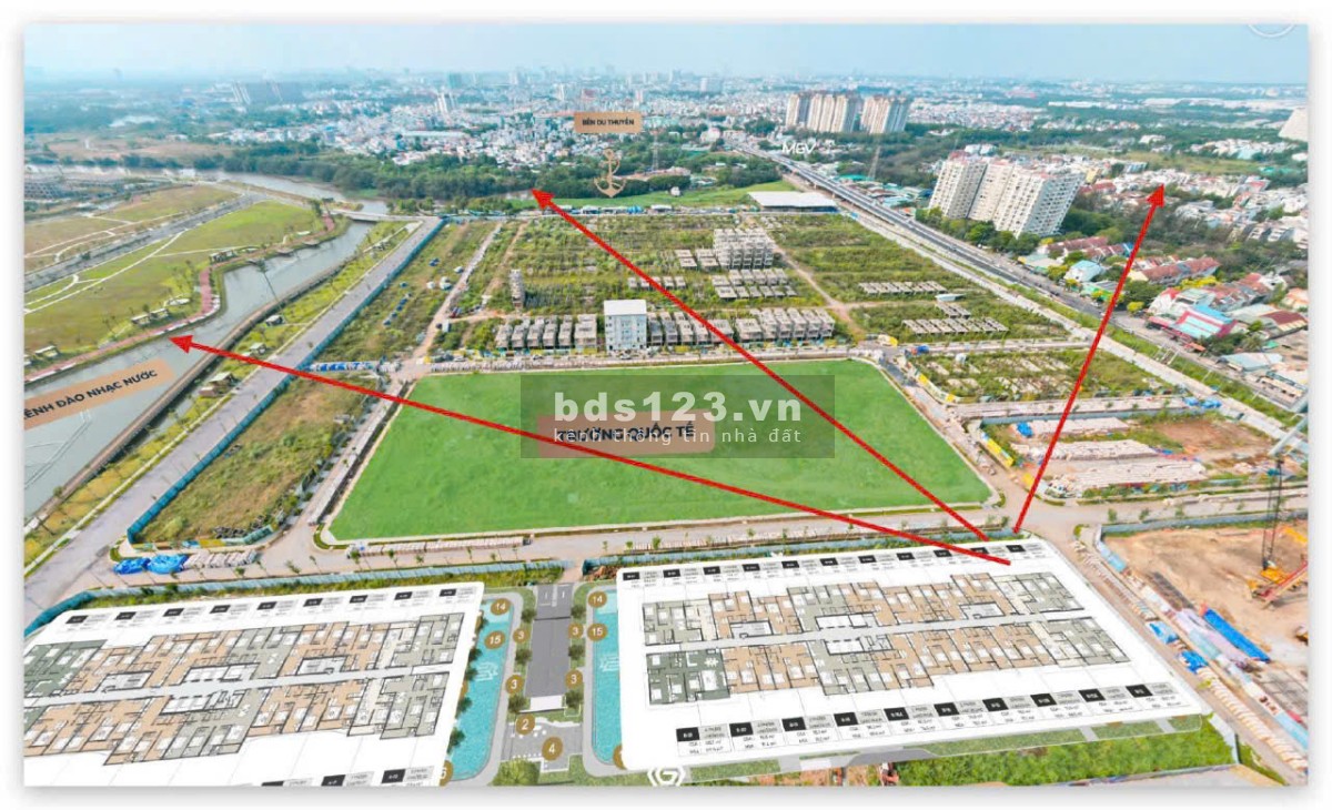 View Đỉnh 3PN Tầng cao, Góc 90m2 chỉ 12tỷ175 TT Nhanh, Full CK 3%…