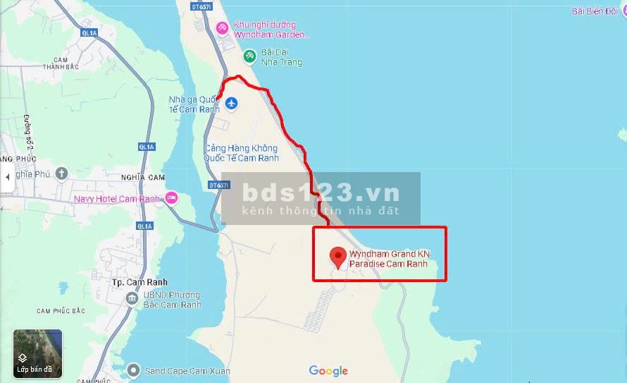Bán biệt thự Carraworld CR lô góc 453,8m 2 tầng, liền kề sân bay, casino - SHR lâu dài giá 24ty5