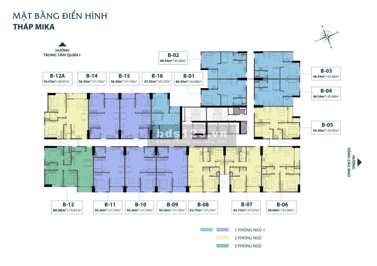 Căn hộ ven sông - Thanh toán 580tr nhận nhà - Khải Hoàn Prime