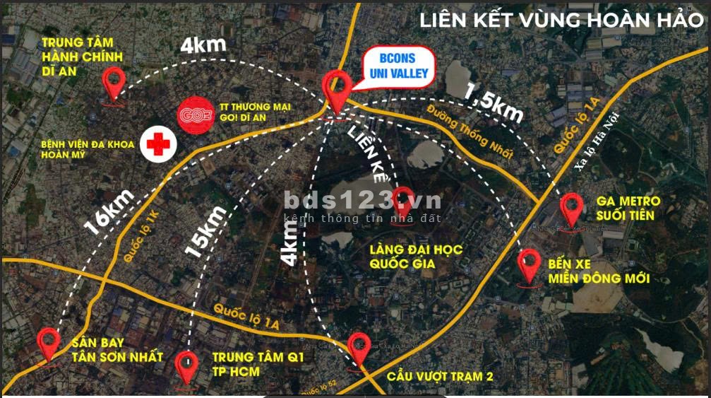 Nhà Phố Bcons UNI VALLEY chỉ từ 7 tỷ/căn 3 lầu tại đường…