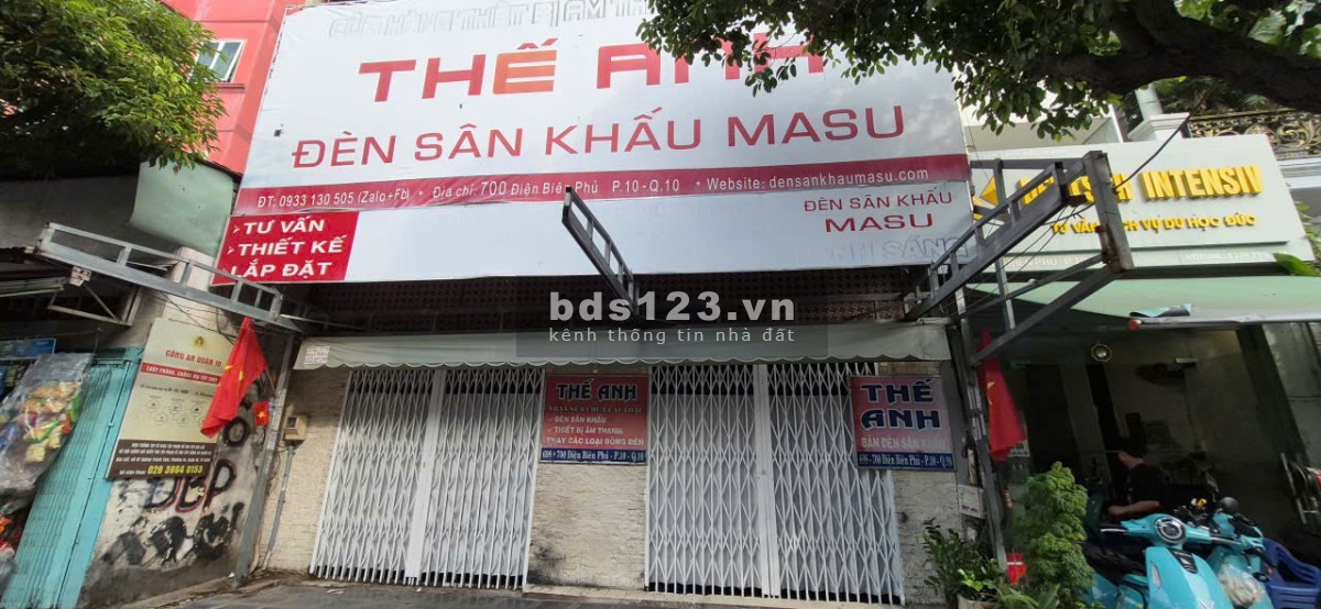 Siêu phẩm 2 căn đôi 698 - 700 Điện Biên Phủ Q10 cho thuê gấp