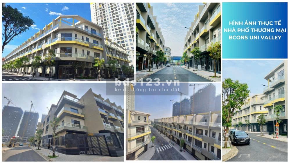 Nhà Phố Bcons UNI VALLEY chỉ từ 7 tỷ/căn 3 lầu tại đường…
