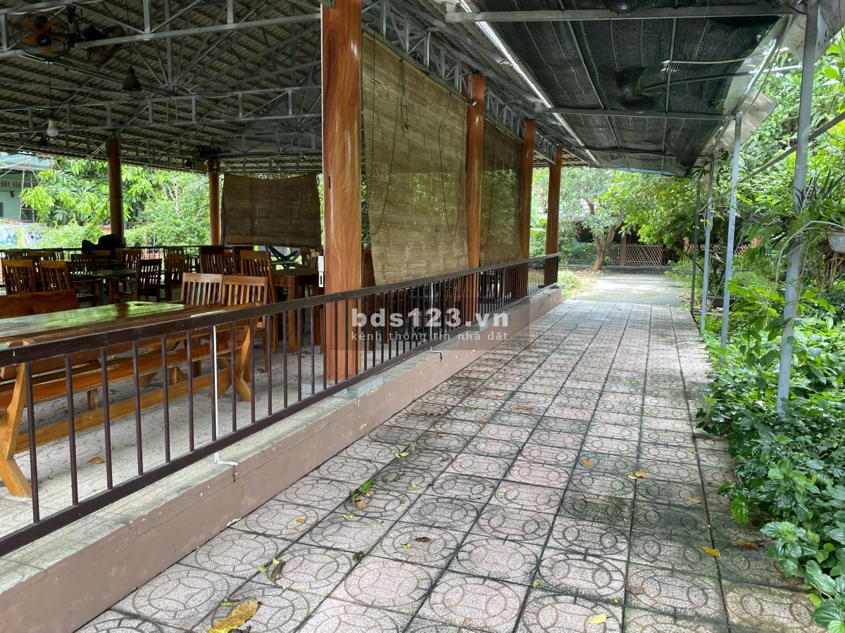 CHO THUÊ MẶT BẰNG SÂN VƯỜN thuận tiện kinh doanh quán ăn, quán nhậu ngay trung tâm chợ Phường 3