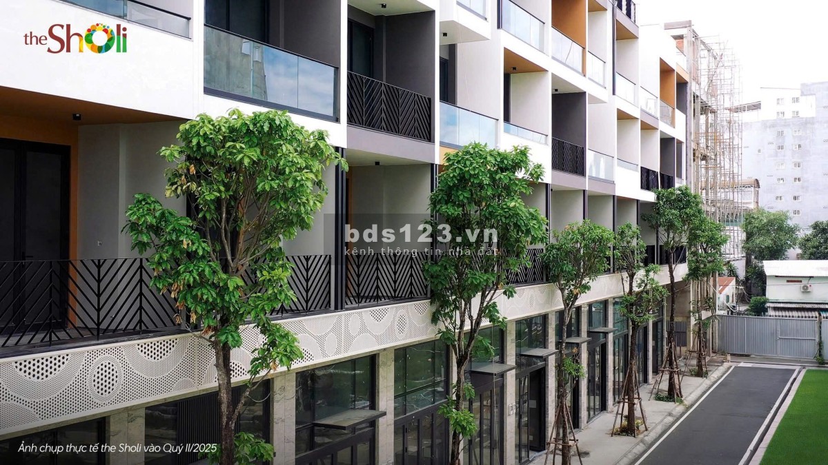Shophouse The Sholi 13,5 tỷ/căn | Cam kết thuê 45tr/tháng + Tặng thang máy 300tr + 2 lượng vàng
