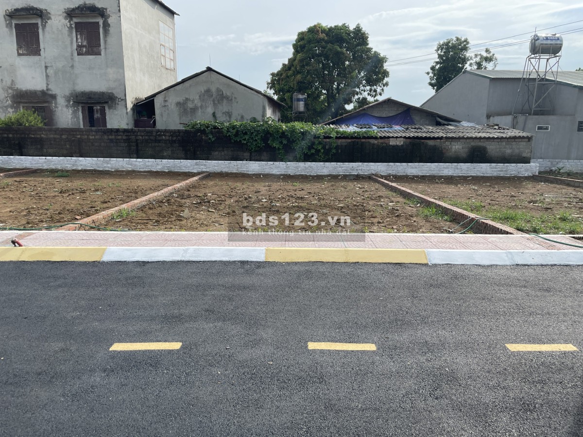 Chính chủ bán đất Hòa Lạc 100,1m² – mặt tiền 9,3m – đường 5m – giá chỉ 1,3 tỷ, sổ đỏ sẵn