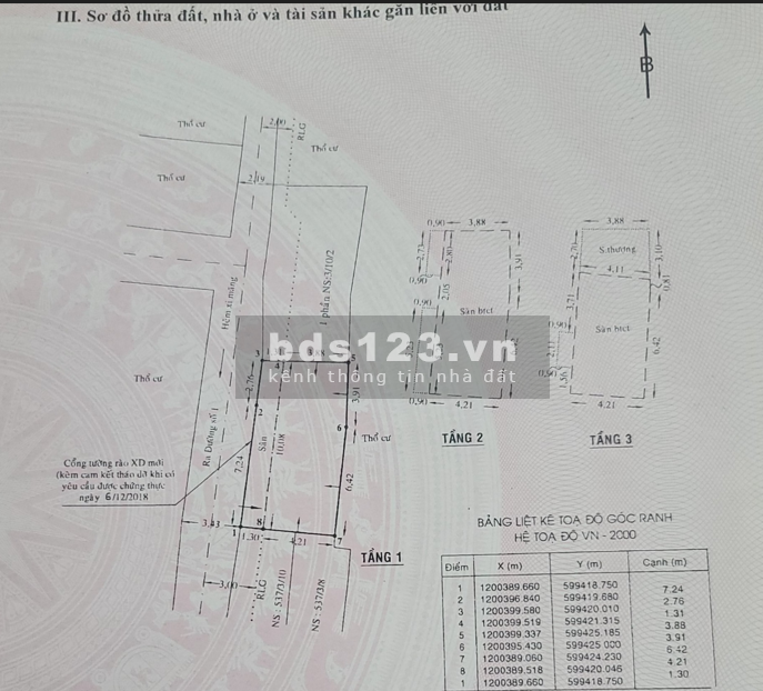 Chính chủ cần bán nhà đẹp – Đường Số 1, P13, Gò Vấp